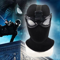 Spider Man Hero expedition headgear Shadow Black knitted sneaking suit surrounding cos props