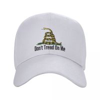 Fashion Dont Tread On Me Gadsden Flag Baseball Cap for Women Men Adjustable Rattlesnake Dad Hat Performance Snapback Caps