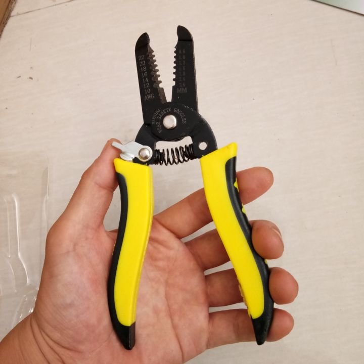 cifbuy-automatic-wire-stripper-pliers-cable-stripping-cutter-durable-crimper-crimping-tool-multifunction-fit-8-12-14-16-awg-wire-pliers