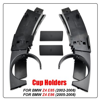 Car Dashboard Cup Holders Set Left Right For BMW E85 E86 Z4 02 08 51457070323 51457070324