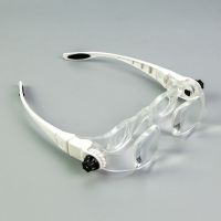 2.0x~4.0x Zoom Mobile Phone Eyeglass Magnifying Glass Glasses Loupe Cellphone Screen Magnifier with Holder