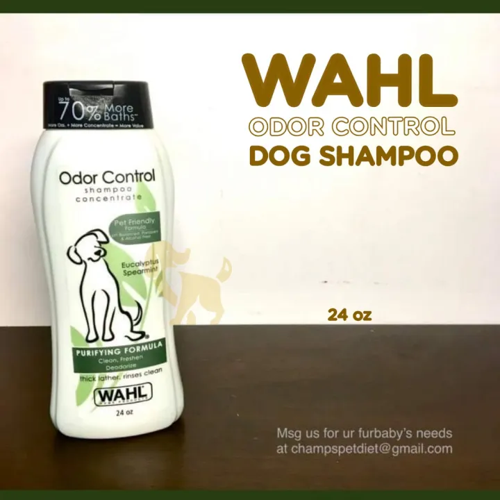 Wahl Odor Control Shampoo Concentrate (Purifying Formula) for Dogs 24