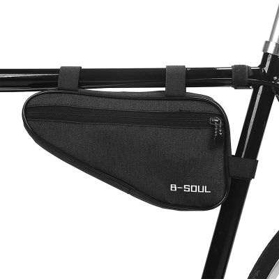 baoda จักรยานจักรยานกระเป๋ากันน้ำสามเหลี่ยมจักรยานกระเป๋าด้านหน้าท่อเฟรมกระเป๋า Mountain Bike Triangle POUCH Frame Holder อุปกรณ์เสริมจักรยาน