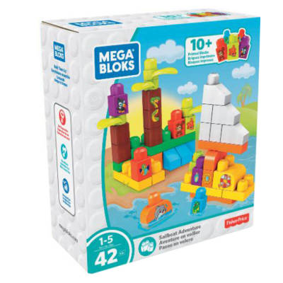 Mega Bloks Building Basics Sailboat Adventure รุ่น FLX68