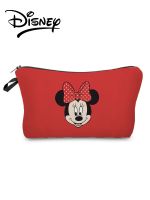 Disney Mickey Minnie Cosmetic Bags Red Fashion Women Makeup Bag Portable Cute Cartoon Storage Bag Mini Coin Purse Custom Pattern