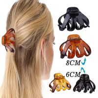 8CM/6CM Hair Claws Hair Comb Banana Barrettes Black Brown turtle Hairpins Hair Accessories For Women Hair Clip Clamp ACC102