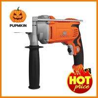 สว่านกระแทก PUMPKIN J-D1632 16 มม. 900 วัตต์IMPACT DRILL PUMPKIN J-D1632 16MM 900W **ราคาดีที่สุด**