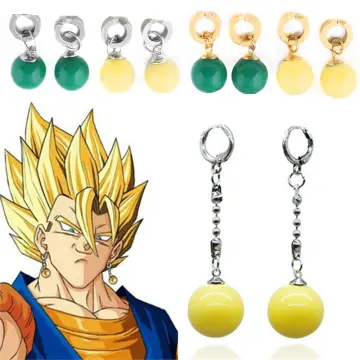 Goku Black Potara Earring,1 Pair Zamasu Agate Drop Earrings