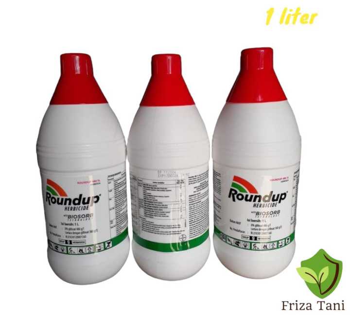 Herbisida Roundup 1 Liter 100 Original Pembasmi Rumput Sampai Ke Akar