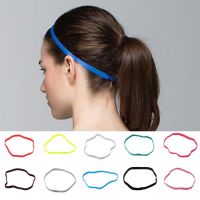 【CW】 Sweatbands Football Hair Bands Anti-slip Elastic Rubber Thin Headband Men Accessories Headwrap