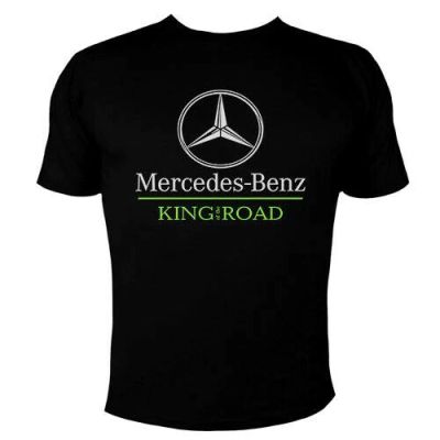 Men tshirt Mens Clothing Short TEE New Mercedes  Truck Driver Black Custom T-shirt  2YEK