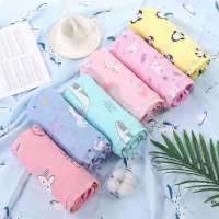 ผ้าห่อตัวมัสลินขนาด60x60 ซม. ผ้าอ้อมเด็กแรกเกิด ผ้าห่มเด็ก Muslin Swaddles(100%cotton)