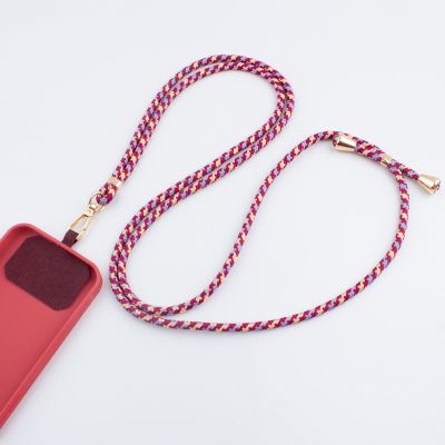 Long Crossbody Hanging Neck Hanging Chain Mobile Phone Lanyard Detachable Buckle Telescopic Pendant Phone Universal with Clip