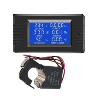 6 in 1 AC 80V-260V 5A 10A 100A Digital Voltmeter Ammeter Voltage Current Tester Power Energy Frequency Power Factor Meter