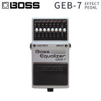 Boss GEB-7 Bass Guitar Effect Pedal equalizer PSA model expression Pedal