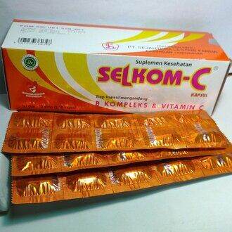 Selkom c / grm12 / Vitamin | Lazada Indonesia
