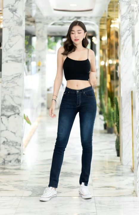 denim-jeans-กางเกงยีนส์เดนิม-ยีนส์เท่ๆมีสไตน์-winsman-ยีนส์ฟอก-รุ่นws217กางเกงยีนส์เดฟ-เป้ากระดุม-กางเกงขายาว-ทรงสวย-กางเกงยีนส์ผู้หญิง