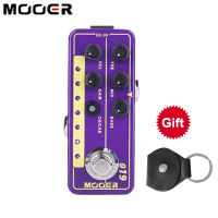 Mooer M019 UK Gold PLX Electric Guitar Effects Pedal High Gain Tap Tempo Bass Speaker Cabinet Simulation Stompbox Accessories