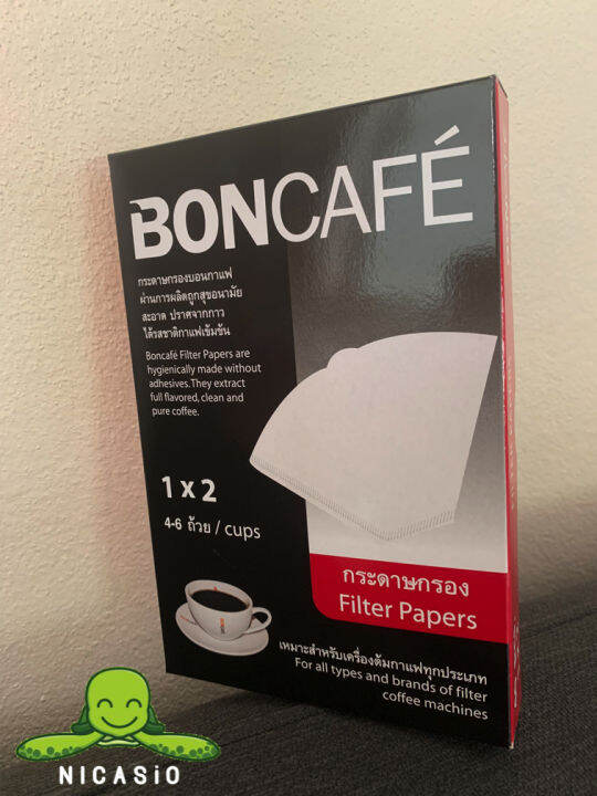 Filter Paper Size 1 X 2 Inch By BONCAFE (40 pcs.) Lazada.co.th