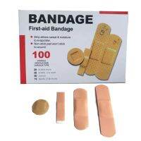 【LZ】◘๑☸  120/100 pieces uma caixa à prova dwaterproof água bandaid médico antibacteriano bandaid bandaid band aid necessário para casa e viagem