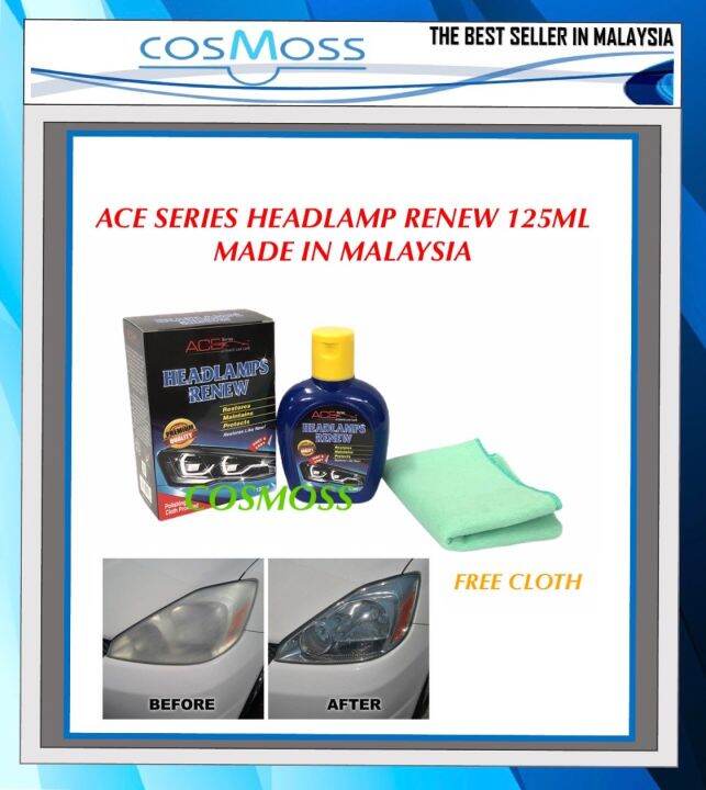 Ace SERIES Car polish headlamp restoration kit Car Headlamp Body