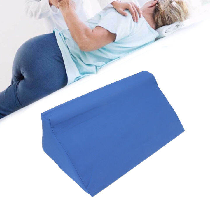 Body Side Wedge Pillow Wedge Pillow Side Sleeper Blue Washable for Bed