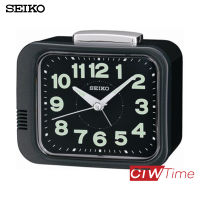 SEIKO Alarm Clock นาฬิกาปลุก รุ่น QHK028J (สีดำ)