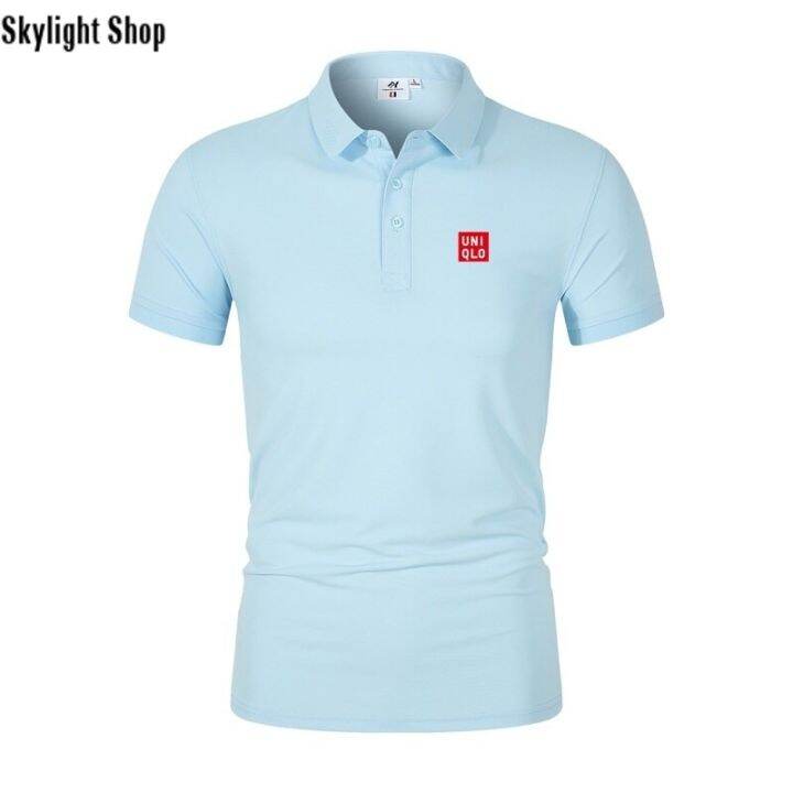 Uniqlo Men's Polo Collar Shirt Tennis Clothing Golf Tshirts Lazada