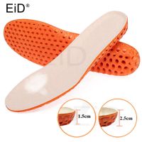 1.5cm/2.5cm Height Increase Insole Cushion Height Lift Adjustable Cut Shoe Heel Insert Taller Women Men Unisex Quality Foot Pads