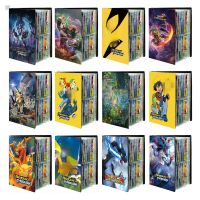240pcs Pokemon Card Map Letters Album Notebook Storage Folder Collect Book Collectibles Cards Binder Folder Top Loaded List Toy