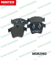 ผ้าเบรก หน้า (brake pad) BENZ M-class W164 ปี 2005,  R-class W251 ปี 2006