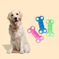 TPR Chewing Chew Toy Pet Chew Toy Training Toy Bone Shape Tooth Cleaning Toy Pet Supplies Pet Dog Puppy Pet Chew Toys Molar Bite