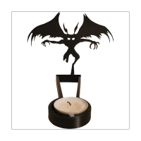 Funny Shadow Candle Holders,Halloween Home Decor Centerpiece Candleholder Tabletop Decorative Candle Stands