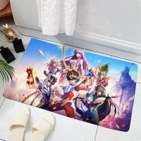 CLOOCL Popular Doormat Japanese Cartoon Anime The Knights of The Zodiac Doormat Print Absorbent Carpet Home Decor Drop Shipping