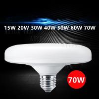 AC220-240V E27 หลอดไฟ LED 3000K/6000K 15W 20W 30W 40W 50W 60W 70W ประหยัดพลังงาน UFO Bright Bumbles ไฟบ้าน-ju544982