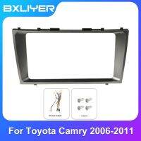 9Quot; 2 Din โครงยึดแผงหน้าปัดวิทยุติดรถยนต์สำหรับ Toyota Camry 40 50 2006-2011ติดตั้งกรอบชุดตัดแต่ง