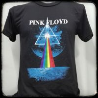 เสื้อวงpink​floyd​ผ้า​บาง​50