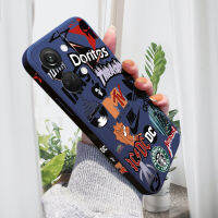 เคสสำหรับ OnePlus Nord 3 5G,แบรนด์ยอดนิยมโลโก้มือถือเคสขอบสี่เหลี่ยมปลอกซิลิโคนของเหลวรูปแบบคลุมทั้งหมดเคสปกป้องกล้อง