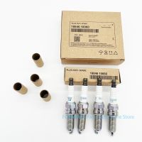 New Genuine 4 PCS Spark Plug 1884610060 SILZKR6B-11 1885510060 For Hyundai i30 i40 ix35 TUCSON Veloster SONATA Kia Soul Cee 39;d