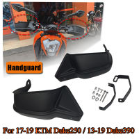 Duke 250 390 HandguardสำหรับKTM Duke250 Duke390อุปกรณ์เสริมรถจักรยานยนต์Hand Guards Protector 2013 2014 2015 2016 2017 2018 2019