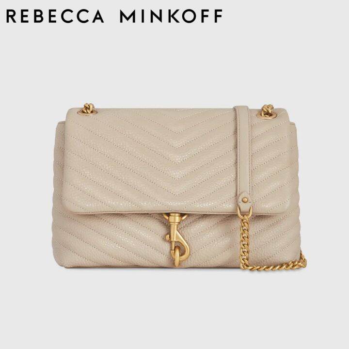 REBECCA MINKOFF EDIE FLAP SHOULDER BAG HS21TEQD37 กระเป๋าสะพาย