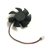 Diameter 45mm 2pin R5 230 R7 250 R7 240 GPU VGA cooler graphics Card cooling Fan For XFX R7-240250 R5-230 Video cards Cooling