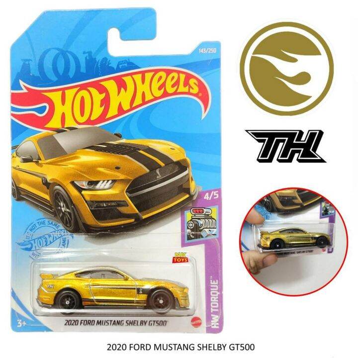 โมเดลรถเหล็ก Hotwheels : 2020 FORD MUSTANG SHELBY GT500 ลิขสิทธิ์แท้