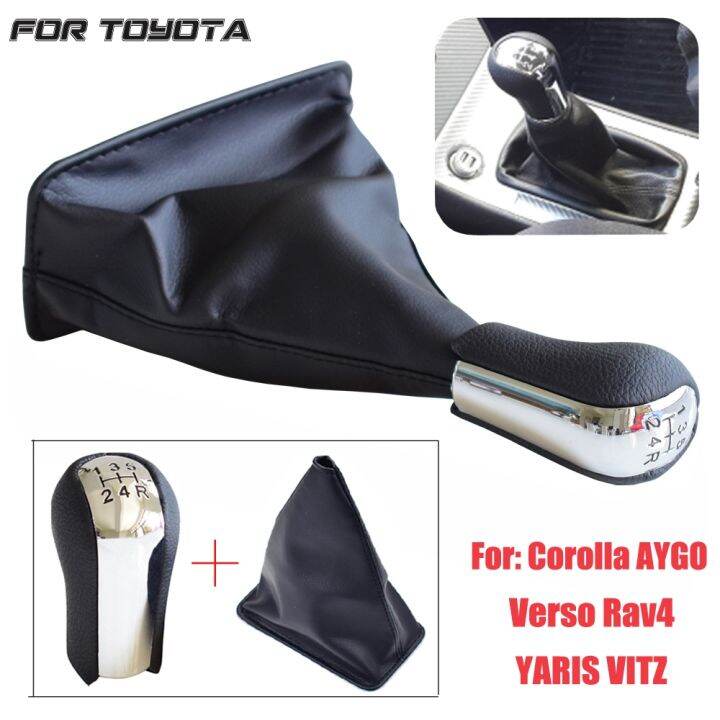 cw-5-speed-6-gear-car-shift-change-lever-knob-leather-boot-gaitor-cover-for-toyota-corolla-verso-rav4-avensis-yaris