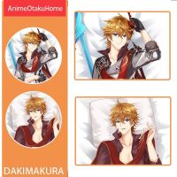 Anime Genshin Impact Tartaglia Morax Barbara Gunnhildr ปลอกหมอน Otaku Bedding Dakimakura ปลอกหมอน