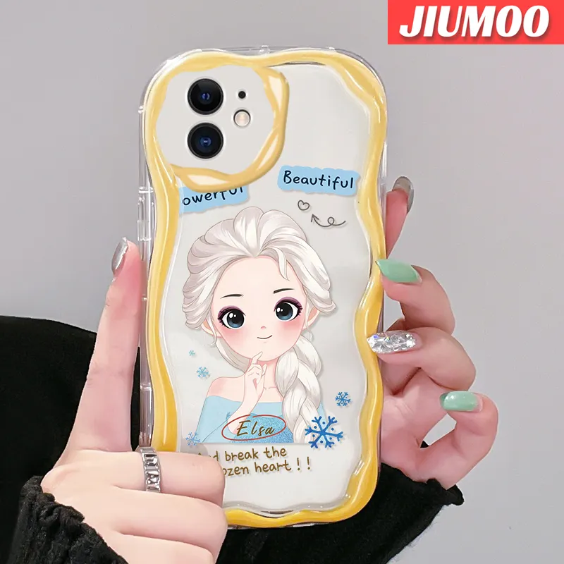 JIUMOO IPhone 11 Pro Max Case Girl Luxury Plating Cases Back Cover