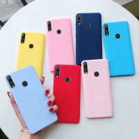 เคสสำหรับหัวเหว่ยY7 2019 / Huawei Y7 Prime 2019ปลอกโทรศัพท์ลูกอมเยลลี่สีซิลิโคนอ่อนนุ่มที่ครอบคลุมกรณีTPU