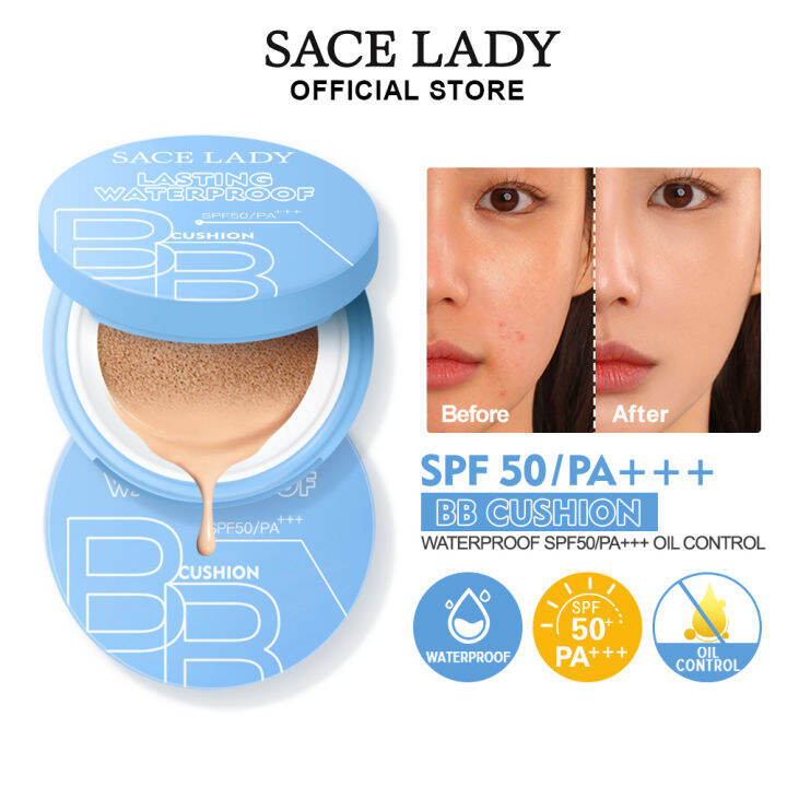 SACE LADY Air Cushion BB Cream Natural Longlasting Waterproof Brighten
