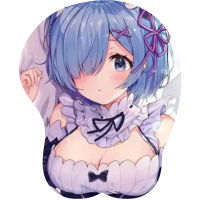 2020 new version Japanese anime 3d mouse pad wristbands Cartoon Creative sexy mouse pad Chest mouse pad Free Shipping