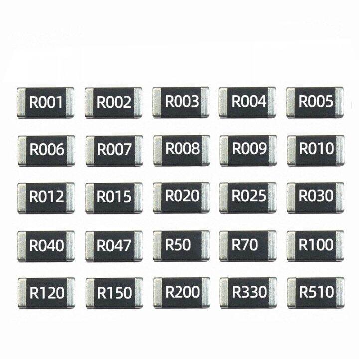 10pcs-1206-2512-1-smd-alloy-sampling-resistor-1-2-3-4-5w-detecting-current-high-power-resistor-r001-r002-r003-r004-r005